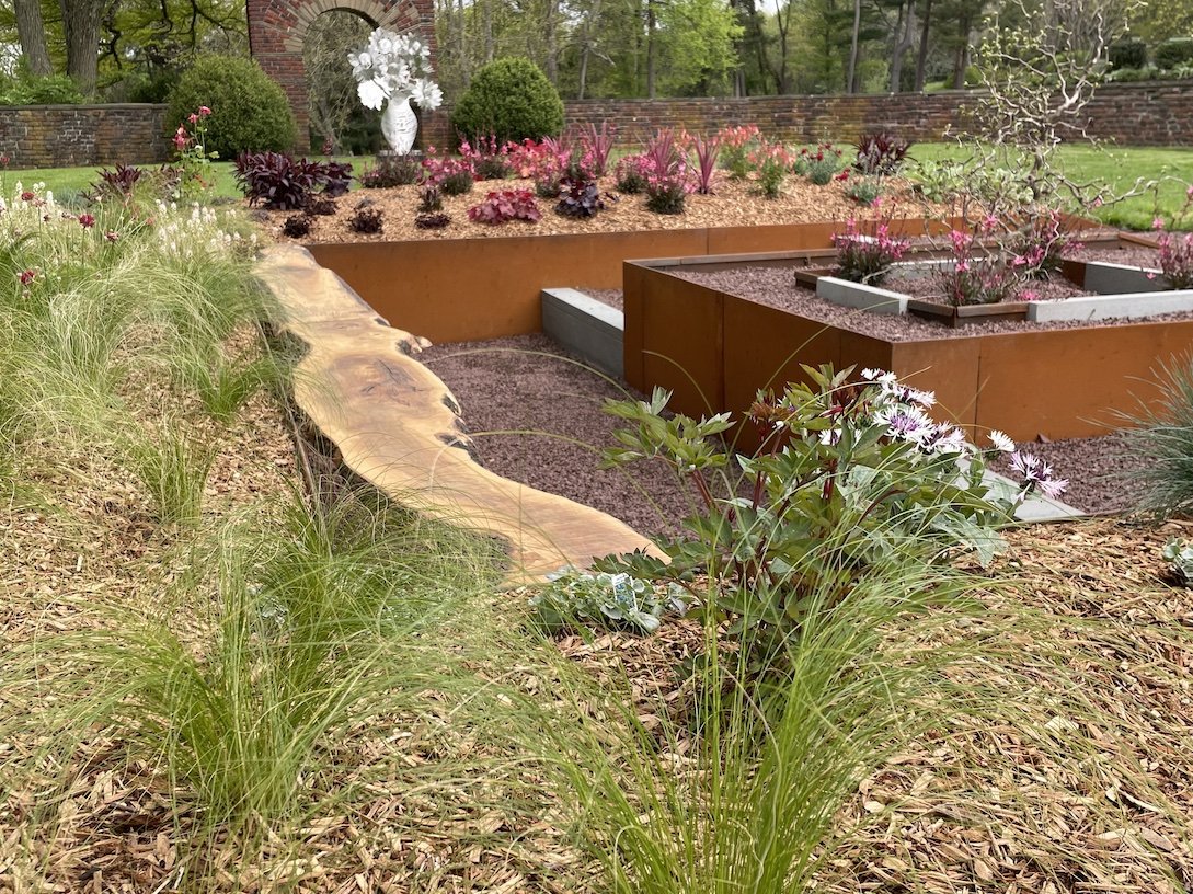 MIM landscaping and bench.jpg
