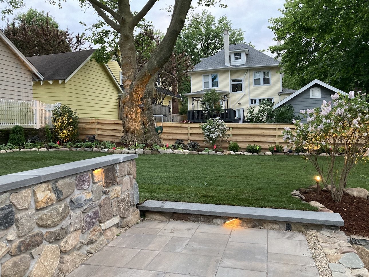 Quality natural wood fence and landscaping in south orange nj.JPEG