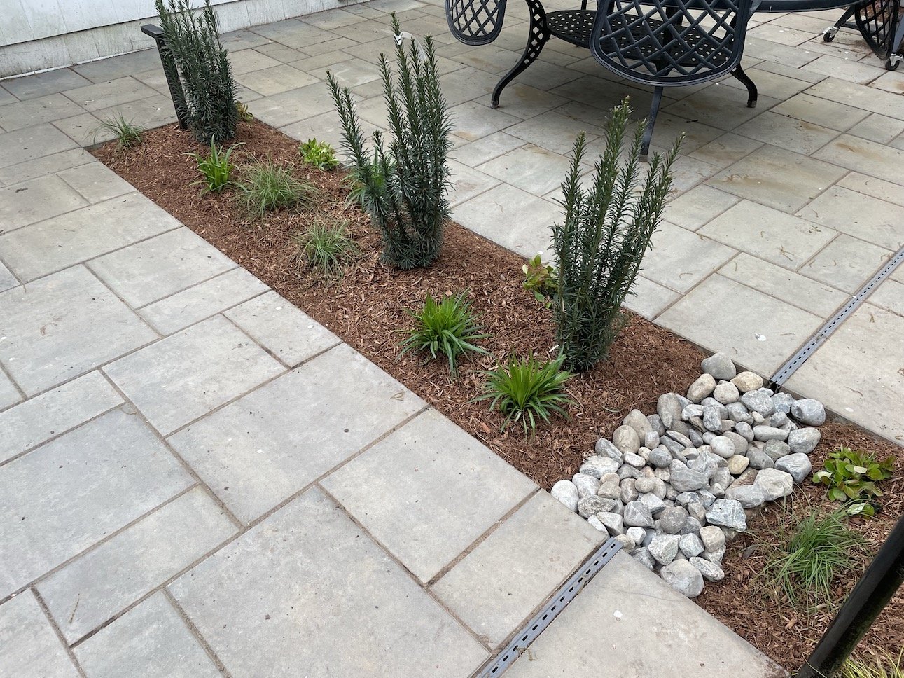 Drainage for outdoor patio area.JPEG